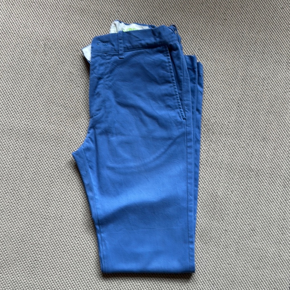 Crewcuts Blue Chinos Vibrant Cotton Blend